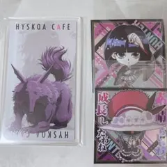 ミケ アクリルカード ヒソカフェ HUNTER×HUNTER ウエハース カルト