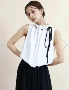 FENNEL フェンネル ネックギャザーオールインワン