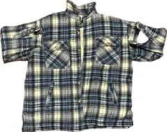 UNIQLO チェック ボアシャツ M ネルシャツ シャツジャケット 古着