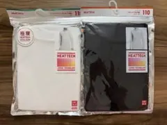 新品◾️UNIQLO HEATTECH シャツ 110サイズ 2枚セット