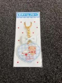 サンリオ当たりくじ　⑥チャーム　ブルー シナモロール