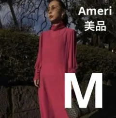 【美品】【人気完売】Ameri COLORFUL ELEGANT DRESS M