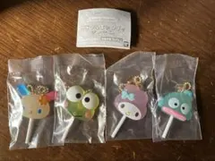 カラフルキャンディチャーム　サンリオ　ウサハナ　マイメロ　新品　ハンギョドン