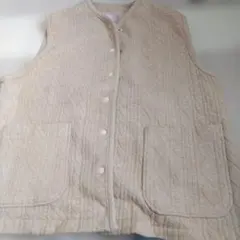 Wacoal キルティング ベージュ ベスト