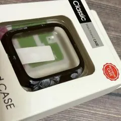 Apple Watch用 全面保護ケース 44mm (黒いバラ)