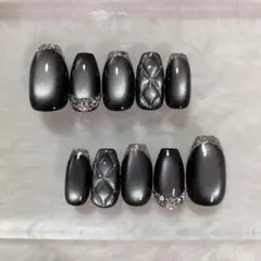 シルキーマグネット　ガラスフレンチ　キルティング　現品　21日終了