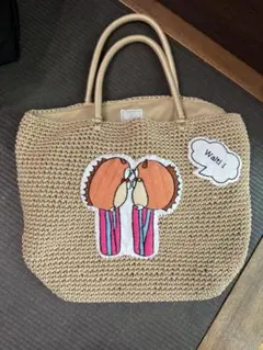 LUDLOW フラミンゴ刺繍コードバッグ - メルカリ