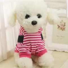 犬服　裏起毛　フード付きドッグウェア