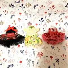 プチブライス 着せ替え服 3点セット◆作家様