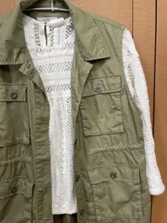 relume カーキ ミリタリージャケット