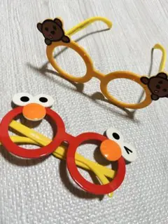 USJ ユニバ エルモ　ミニオン メガネセット