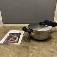 理研 圧力鍋 1升炊き 6L スピードクッキング 圧力なべ 両手鍋 自宅保管品 理研 圧力鍋 1升炊き 6L スピードクッキング 圧力なべ 両手鍋 自宅保管