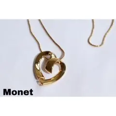 【Monet/モネ】ハートモチーフゴールドネックレスのサムネイル