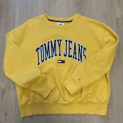 TOMMY JEANS スウェット Mサイズ・イエロー