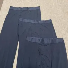 ユニクロ ヒートテック タイツ M ブラック 3枚セット