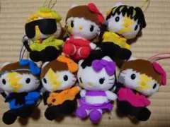 ハローキティ ぬいぐるみ マスコット 7種セット