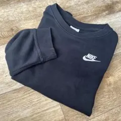 NIKE L キッズ　トレーナー　ブラック　黒