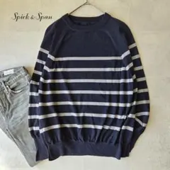 未使用級✨ウォッシャブルビッグプルオーバー スピックアンドスパン 春ニット