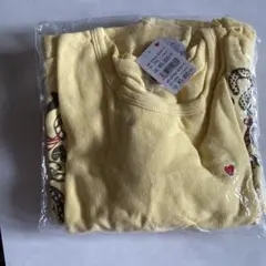 新品roughイエロー 半袖カットソーワンピース