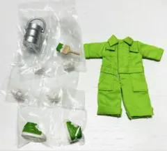 公式 グッスマ ねんどろいどどーる おようふくセット きみどり つなぎ 作業着
