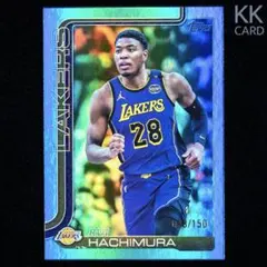 150枚限定 2025 Topps NBA 八村塁 154 ブルーパラレルカード
