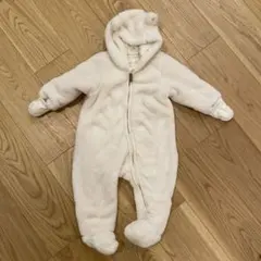 くま耳カバーオール