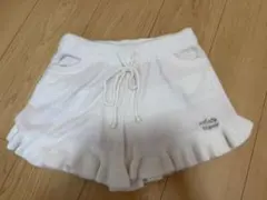 gelato piqueフリルショートパンツ ホワイト