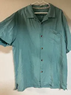 90s〜00s Tommy Bahamaシルク100% オープンカラーシャツ開襟のサムネイル
