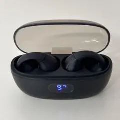 ワイヤレスイヤホン　ブラック