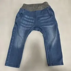 デニムブルー カジュアルパンツ 90