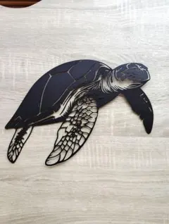ハワイ現地購入！ホヌ（海亀）デザイン モザイクタイル ウォールミラー