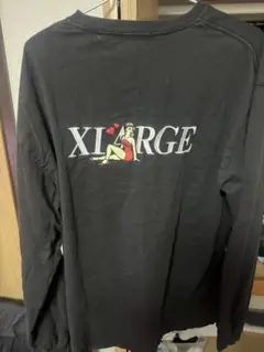 XLARGE ブラック 長袖カットソー XL