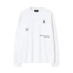 サイコバニー・ランダムグラフィックロングスリーブTシャツ