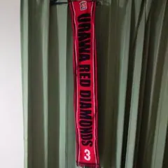サッカー　浦和レッズ　タオルマフラー　背番号3