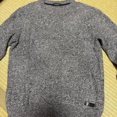 BLACK LABEL グレー ニットセーター　Burberry