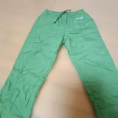 mont-bell ロングパンツ 120センチ　緑と青リバーシブル