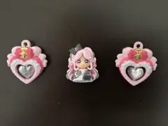 キミとアイドルプリキュア　びっくらたまご　アイドルハートブローチ　キュアキッス