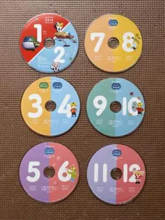 こどもちゃれんじ すてっぷ じゃんぷDVD 1年分 4•5歳