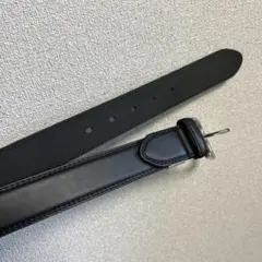 メンズ レザーベルト ブラック