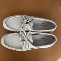 美品！ROCKPORT ロックポート レザーシューズ ホワイト 27cmのサムネイル