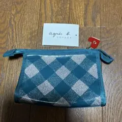 agnes b. VOYAGE ポーチ ギンガムチェックのサムネイル
