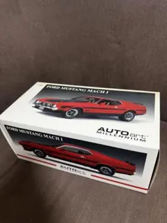 1:18 FORD MUSTANG Mach 1 MACH1（赤）のサムネイル