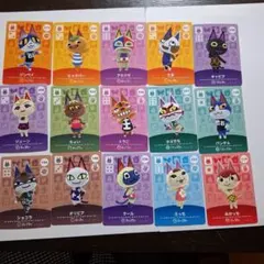 あつ森 どうぶつの森 amiibo カード ネコ住民 ニコバン チャス - メルカリ