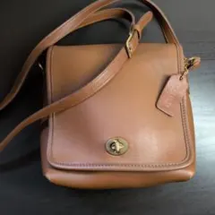 COACH コーチ レガシー 11132 レザー ターンロック ショルダーバッグ