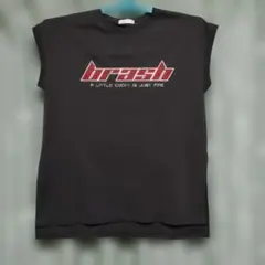 Helm ロゴプリント ノースリーブ Tシャツ ブラック