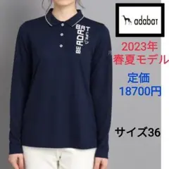 adabat ゴルフ 長袖ポロシャツ