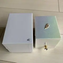 【新品未使用】　4℃ ジュエリーボックス