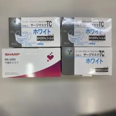 SHARP MA-1050 不織布マスク 50枚 サージカルマスク50枚 × 3のサムネイル