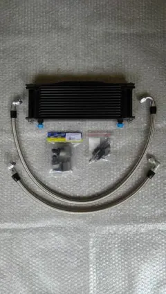超激安6万5555円！Z2・Z1用アールズ製オイルクーラー　数量限定セール♪ ACTIVE（アクティブ） オイルクーラーキット ストレートタイプ サーモ