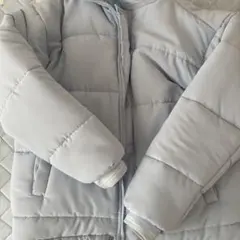 韓国風ダウンジャケット　水色